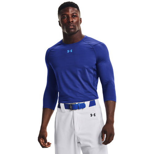 

Under Armour Mens Under Armour Isochill 3/4 Shirt - Mens Royal/Electric Blue Size S
