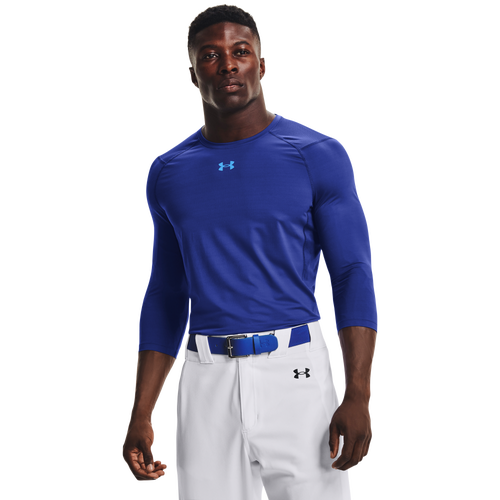 

Under Armour Mens Under Armour Isochill 3/4 Shirt - Mens Royal/Electric Blue Size L