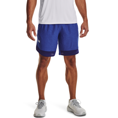 

Under Armour Mens Under Armour Stretch Training Football Shorts - Mens Bauhaus Blue/White Size XXL