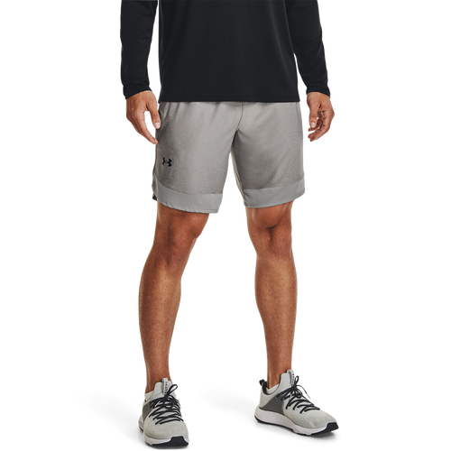 

Under Armour Mens Under Armour Stretch Training Football Shorts - Mens Tin/Black Size L