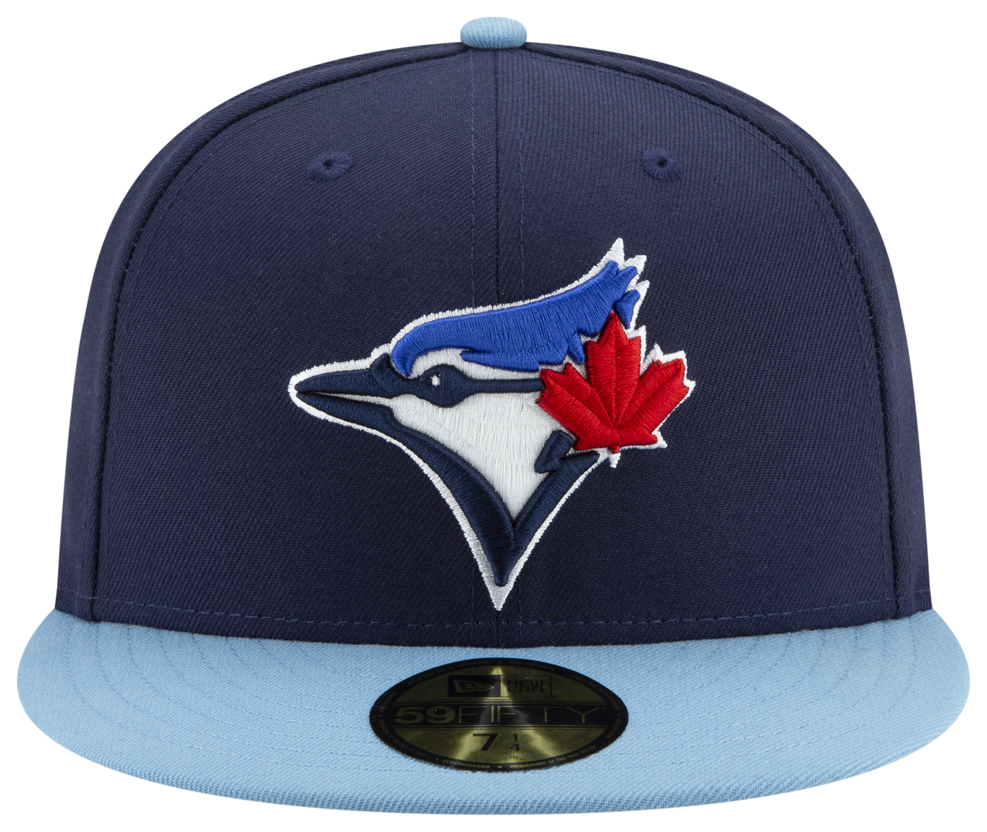 New Era 59Fifty Men Boys Hat Toronto Blue Jays Alternate Bird Black Fitted  Cap