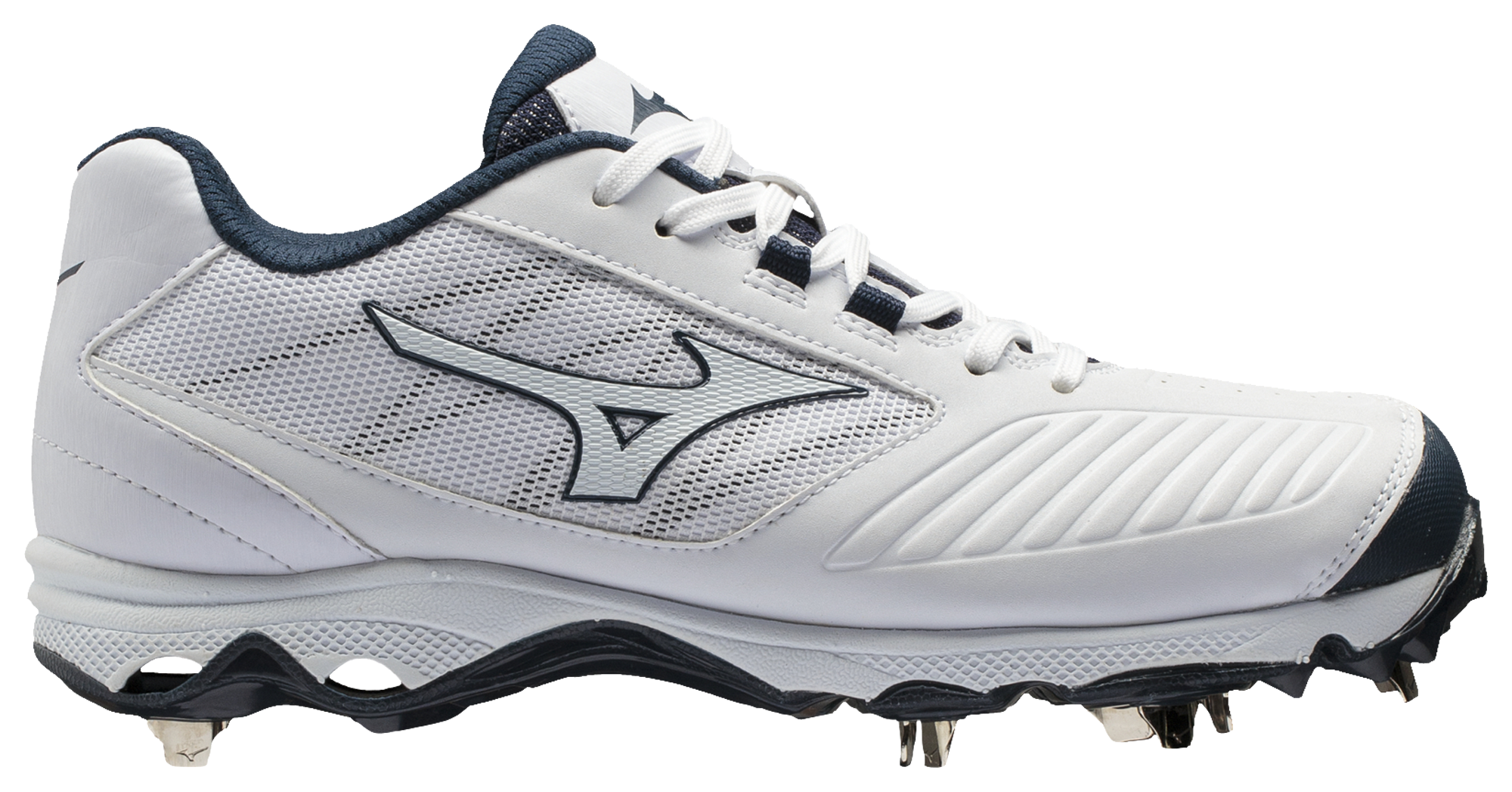 mizuno softball cleats white