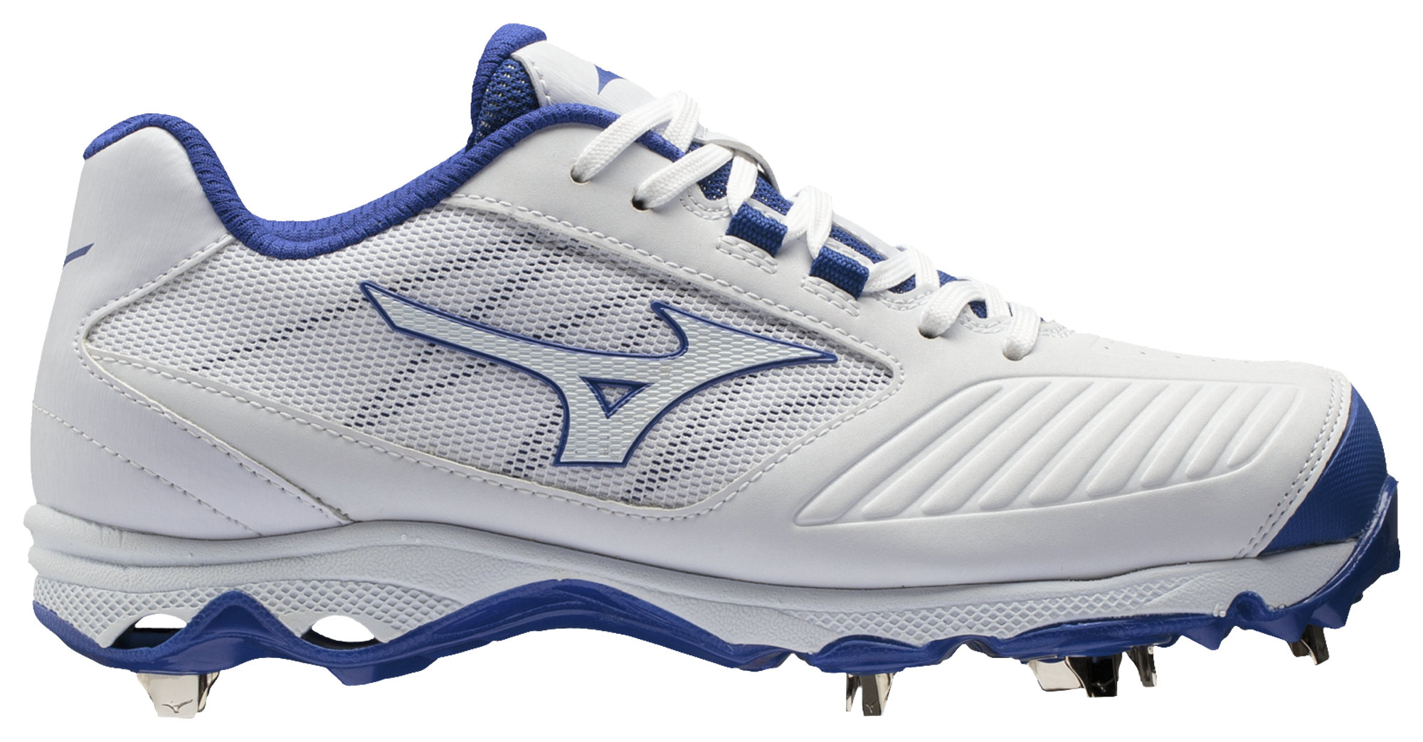 white mizuno softball cleats