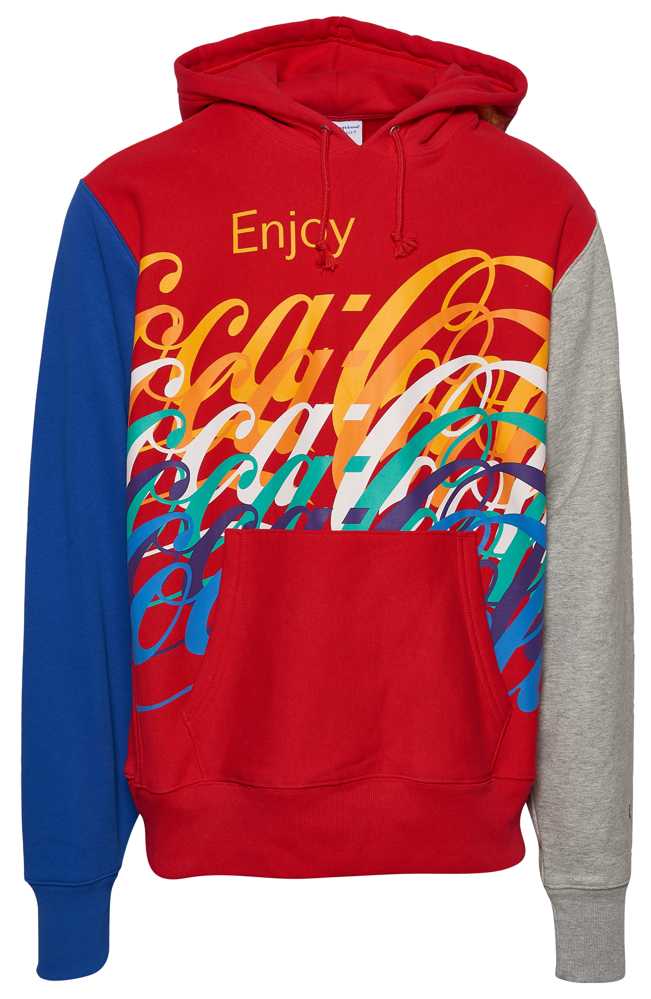 colorblocked hoodie
