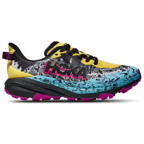 GIRLS - HOKA Speedgoat 6 - Electric Lemon/Black