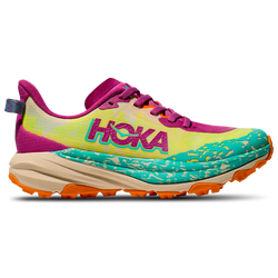 Girls' Grade School - HOKA Speedgoat 6 - Electric Aqua/Fuchsia