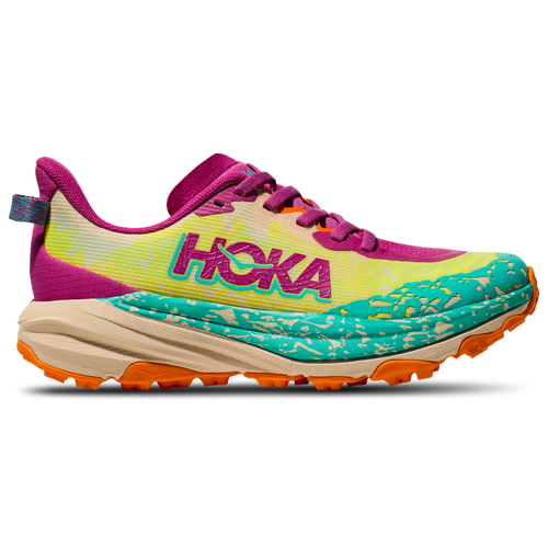 

Girls HOKA HOKA Speedgoat 6 - Girls' Grade School Shoe Electric Aqua/Fuchsia Size 06.0