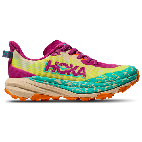 

Girls HOKA HOKA Speedgoat 6 - Girls' Grade School Shoe Electric Aqua/Fuchsia Size 05.0