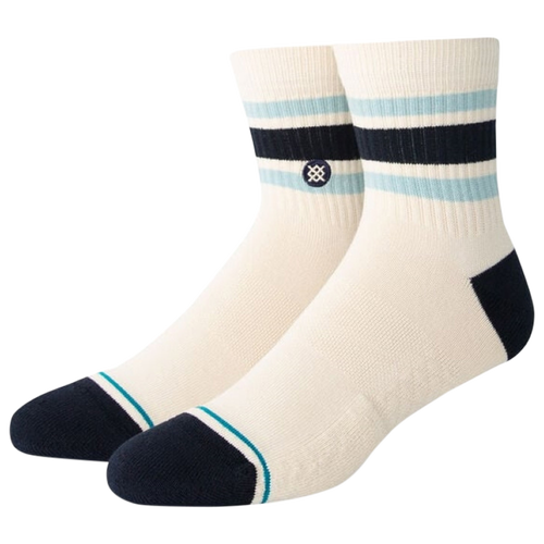 

Stance Stance Boyd Quarter Socks - Adult White/Black/Blue Size L