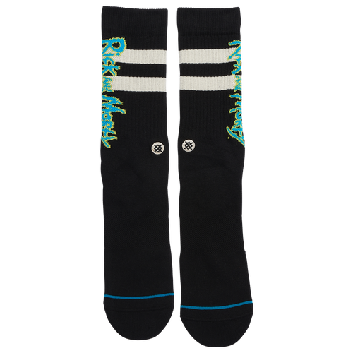 

Stance Stance Rick and Morty Socks - Adult Black/White Size L