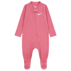 Girls' Infant - Nike Viscose Waffle Footed Coveralls - Nike Peony