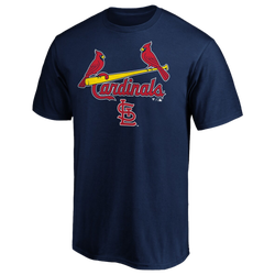 Men's - Fanatics Rockies Logo Lockup T-Shirt - Navy/Navy
