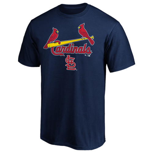 FANATICS MENS ST. LOUIS CARDINALS FANATICS ROCKIES LOGO LOCKUP T-SHIRT