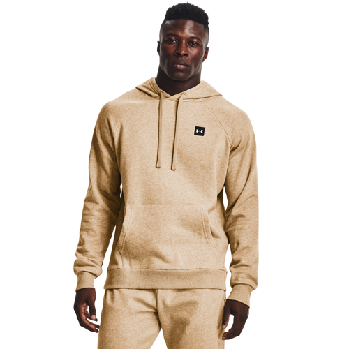 

Under Armour Mens Under Armour Rival Fleece LC Logo Hoodie - Mens Brown/Brown Size M