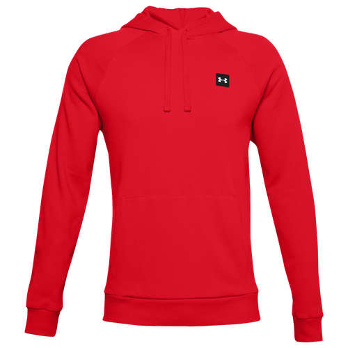 

Under Armour Mens Under Armour Rival Fleece LC Logo Hoodie - Mens Red Size M