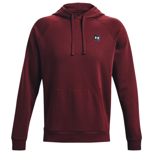 

Under Armour Mens Under Armour Rival Fleece LC Logo Hoodie - Mens Chestnut Red/White Size M