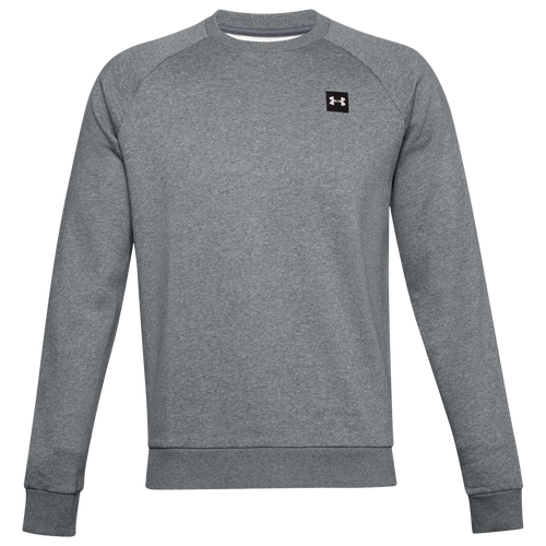

Under Armour Mens Under Armour Rival Fleece Crew - Mens Gray Size L