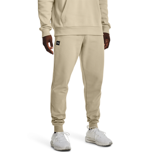 

Under Armour Mens Under Armour Rival Fleece Jogger - Mens Khaki Base/Onyx White Size L