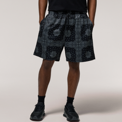 Men's - LCKR Brentwood Mesh Shorts  - Black/White