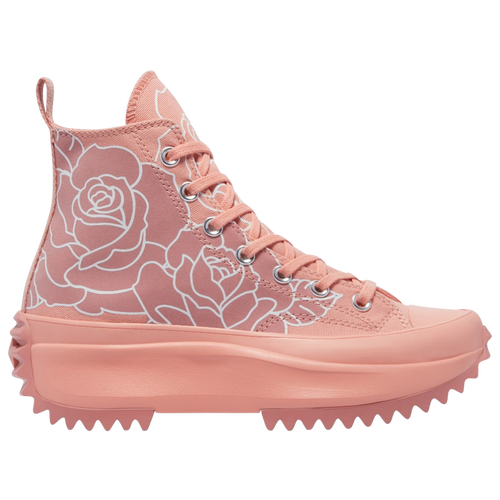 converse run star hike platform high top pink quartz womens