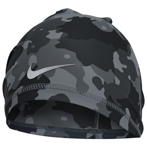 ADULT - Nike Dri-FIT Peak Uncuffed Beanie - Silver/Smoke Grey