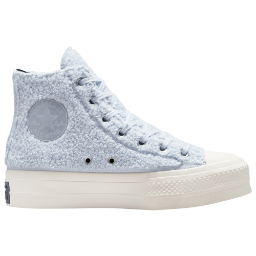 Converse Womens  Chuck Taylor All Star Sherpa Platform In Blue/blue/blue
