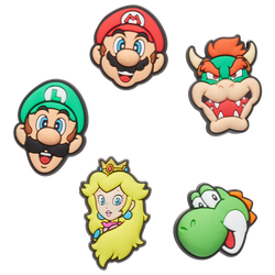 Crocs Jibbitz Charms Super Mario (5-Pack) - Multicolor/Multi