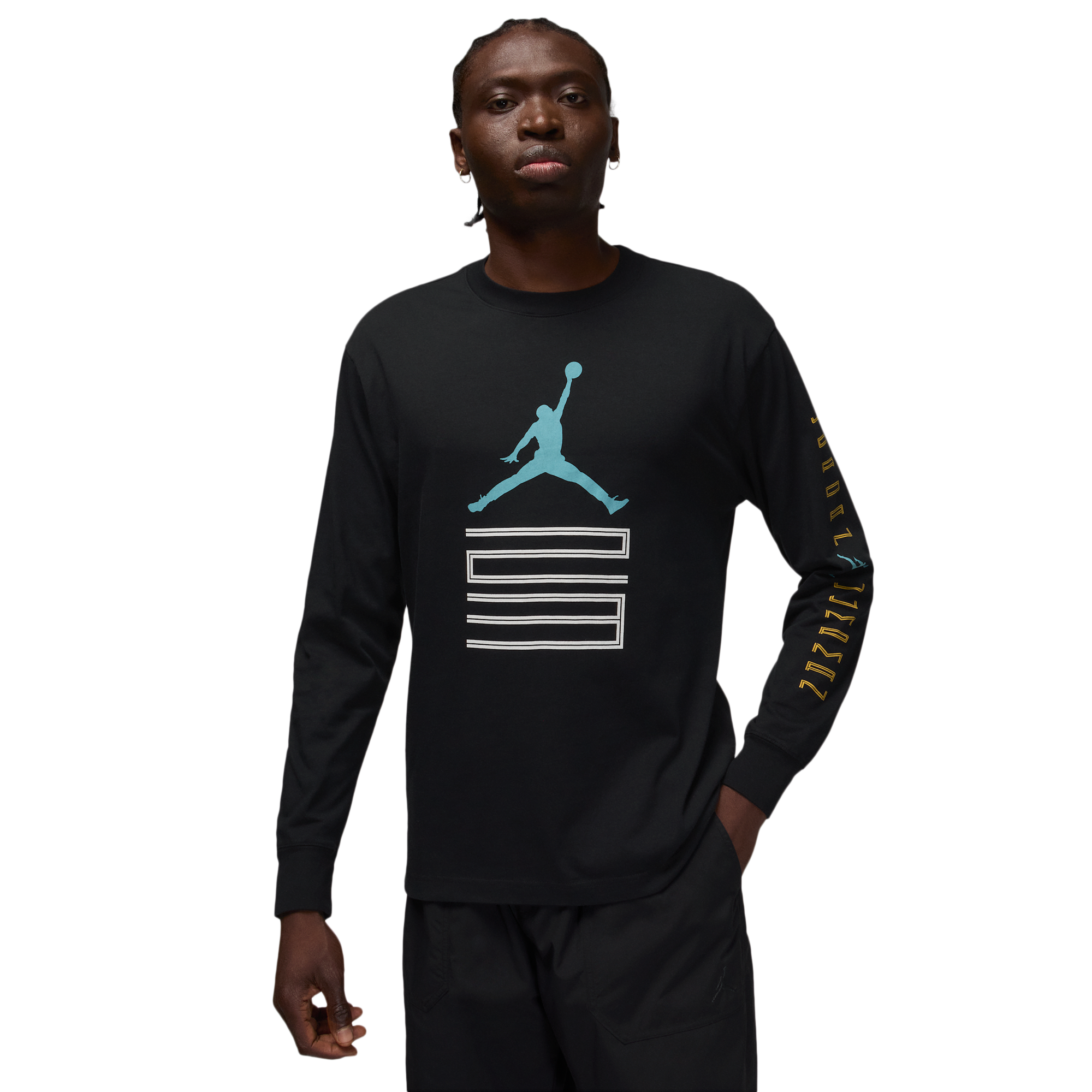 Jordan Brooklyn AJ 11 Graphic Long Sleeve Crew