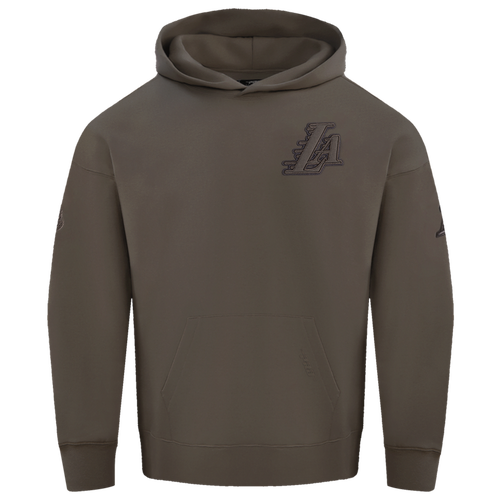 Pro Standard Lakers Pullover Hoodie - Pro Standard Dark Taupe