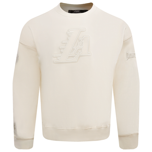 Pro Standard LOS ANGELES LAKERS SWEATSHIRT - Pro Standard Eggshell