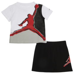 Boys' Infant - Jordan Painted Jumpman T-Shirt and Shorts Set - Black/White