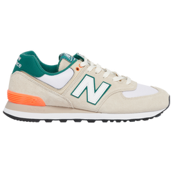 Men's - New Balance 574 - Raw Cashew/Mirage Green