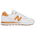 New Balance 574 - Men's Orange/White/Wheat