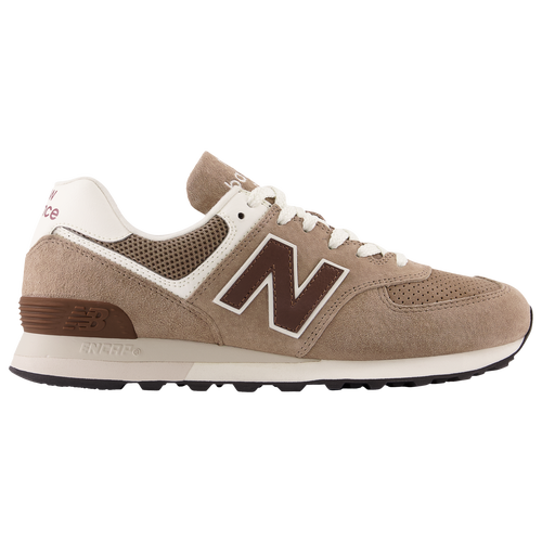 New balance 574 men clearance brown