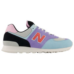 Girls' Grade School - New Balance 574 LDG Ma Divina - Purple/Blue/Pink