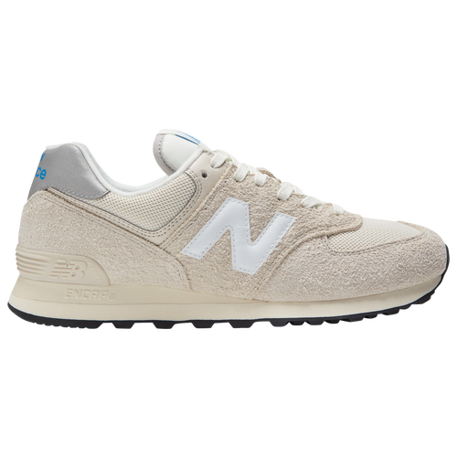 New Balance 574 Lace In Alloy/white/grey | ModeSens