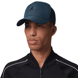 Men's - Jordan Jumpman Metal Rise Cap  - Gray/Blue