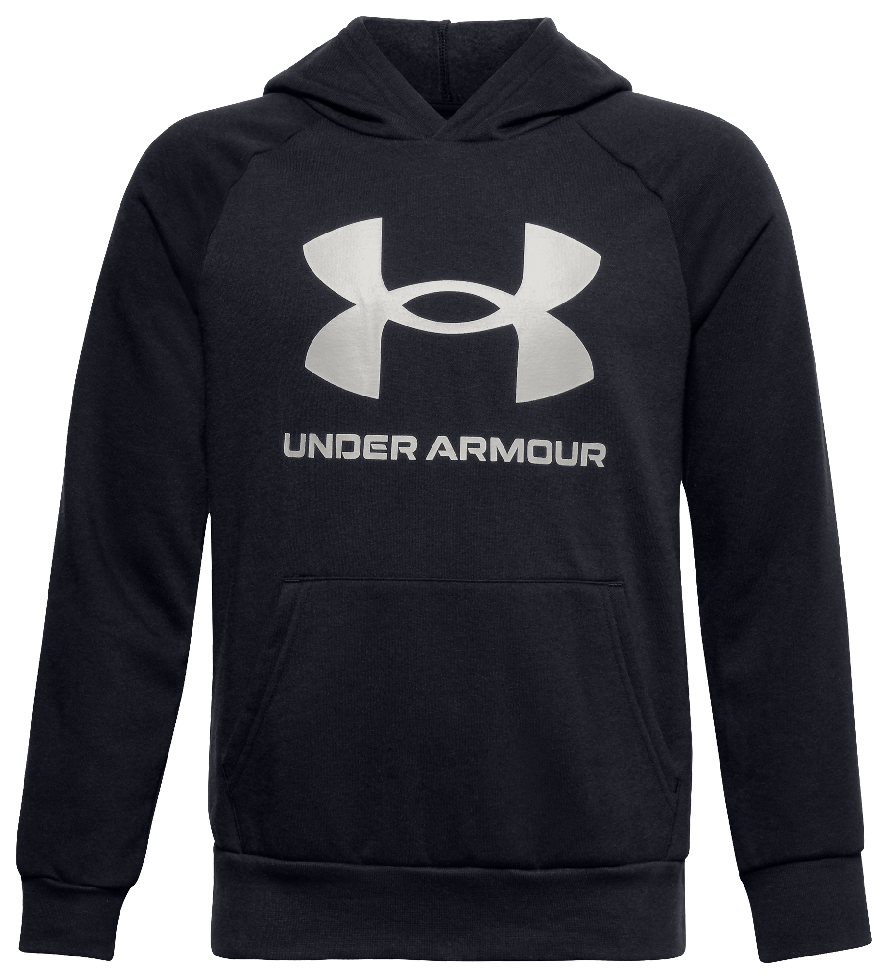 Under Armour Rival Terry Short Sleeve Hoodie Downpour Gray/Onyx