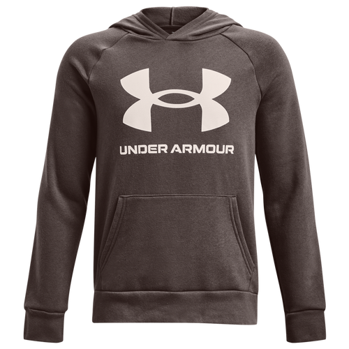 

Boys Under Armour Under Armour Rival Fleece PO Hoodie - Boys' Grade School Fresh Clay/Onyx White Size L