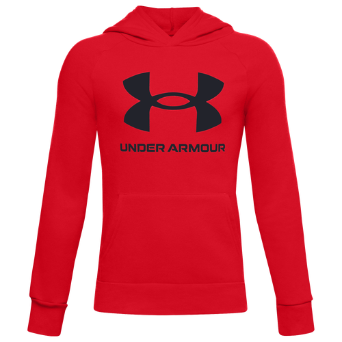 

Under Armour Boys Under Armour Rival Fleece PO Hoodie - Boys' Grade School Red/Black Size L