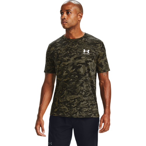 

Under Armour Mens Under Armour ABC Camo Short Sleeve T-Shirt - Mens Black/White Size 2XT