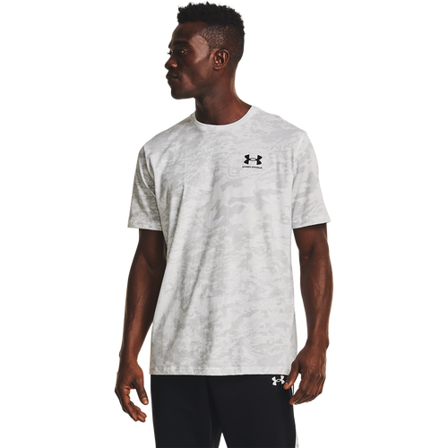 

Under Armour Mens Under Armour ABC Camo Short Sleeve T-Shirt - Mens Mod Gray/White Size XS