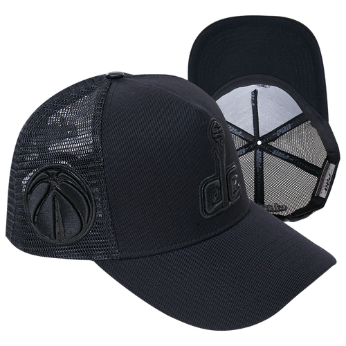 

Pro Standard Mens Pro Standard Wizards Black Out Classic Trucker - Mens Black/Black Size One Size