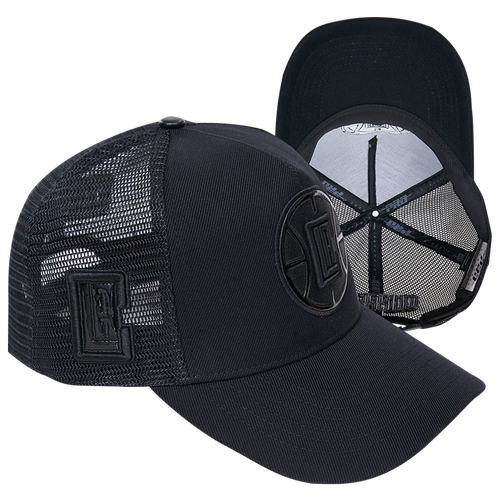 

Pro Standard Mens Pro Standard Clippers Black Out Classic Trucker - Mens Black/Black Size One Size