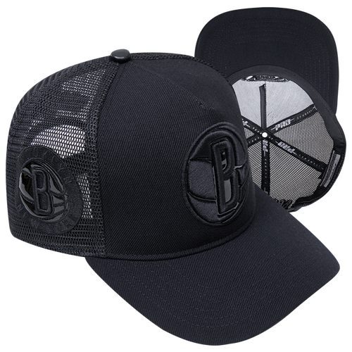 

Pro Standard Mens Pro Standard Nets Black Out Classic Trucker - Mens Black/Black Size One Size