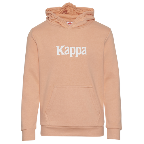 

Kappa Boys Kappa Haris Fleece Hoodie Pullover - Boys' Grade School Peach/Pink Size 10