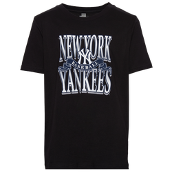 Boys' Grade School - New Era MLB Logo T-Shirt - Black