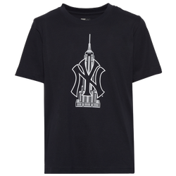 Boys' Grade School - New Era Yankees Building T-Shirt - Navy