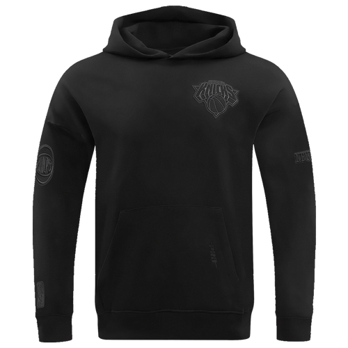 MENS - Pro Standard KNICKS NEUTRAL DROP SHOULDER FLC PO HOODIE - Black
