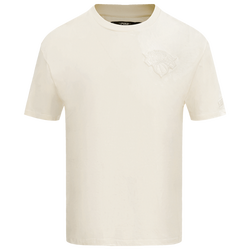 Men's - Pro Standard KNICKS NEUTRAL CJ DROP SHOULDER TEE - Eggshell